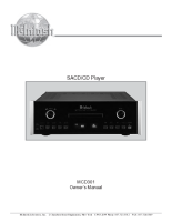 McIntosh MCD-301 - Owners manual